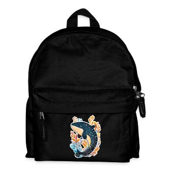 Wal - Kinder Rucksack - Schwarz - Vorne