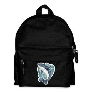 Wal - Kinder Rucksack - Schwarz - Vorne