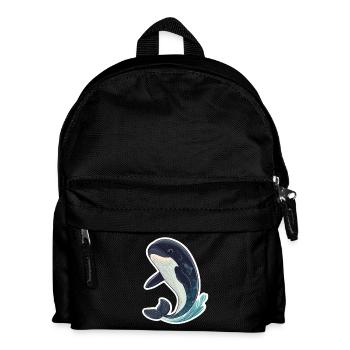 Wal - Kinder Rucksack - Schwarz - Vorne