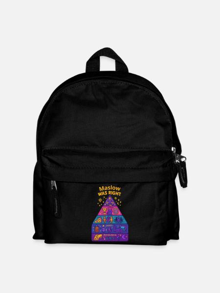 Maslow avait raison - Sac à dos Enfant - noir