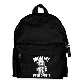 MUMMY MEETS ZOMBIE - ZOMBIE HALLOWEEN - Kids' Backpack - black - Front