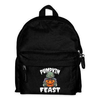 KÜRBIS-FESTMAHL - ZOMBIE HALLOWEEN - Kinder Rucksack - Schwarz - Vorne