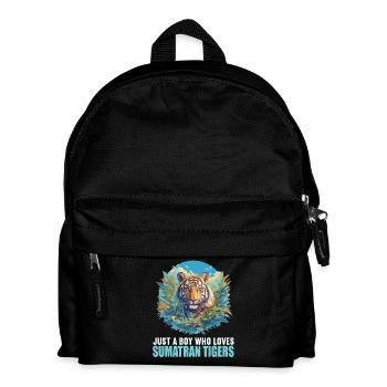 Tigre de Sumatra - Sac à dos Enfant - noir - Devant