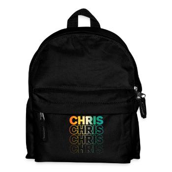 Chris Christian Christoph Christopher - Kids' Backpack - black - Front