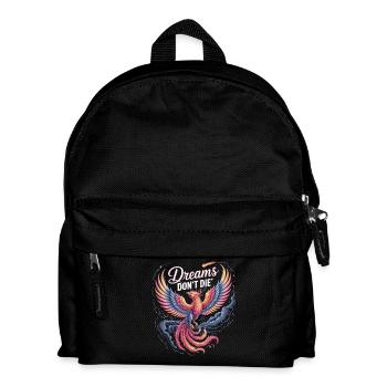 Phénix lumineux avec motif et espoir - Sac à dos Enfant - noir - Devant