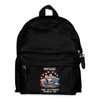 Hygge: The ultimate power-up - Kids' Backpack - black - Front