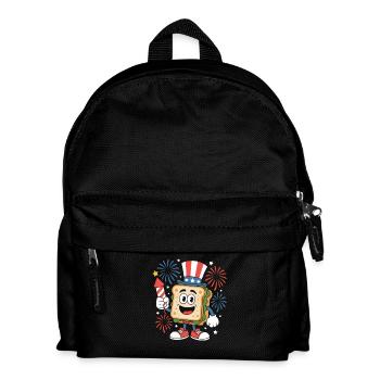  Clubhouse Sandwich Independence Day 4th of July - Kinder Rucksack - Schwarz - Vorne