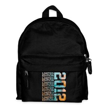 LIMITED EDITION 2012 14 JAHRE 14. GEBURTSTAG - Kinder Rucksack - Schwarz - Vorne