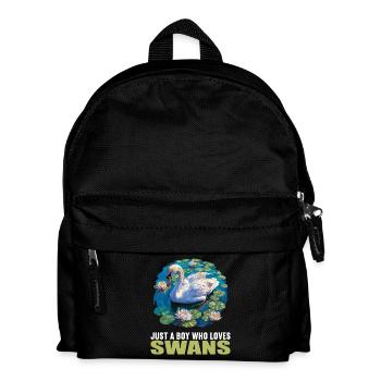 Swans Swan - Kids' Backpack - black - Front