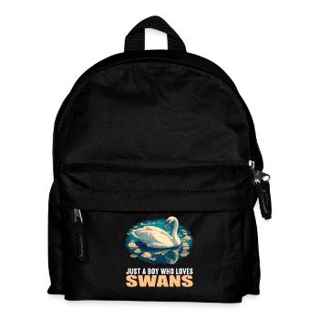 Swans Swan - Kids' Backpack - black - Front
