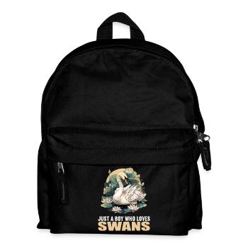 Swans Swan - Kids' Backpack - black - Front