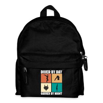 Plongeoir - Sac à dos Enfant - noir - Devant