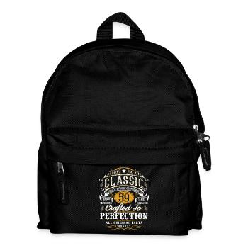 59th Birthday Vintage Custom Classic - Kids' Backpack - black - Front