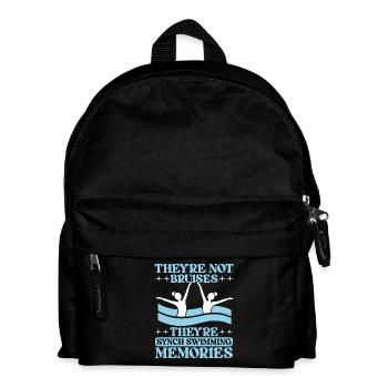 Synchronschwimmen Kunstschwimmen Wassersport - Kinder Rucksack - Schwarz - Vorne