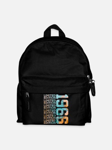 LIMITED EDITION 1966 60 JAHRE 60. GEBURTSTAG - Kinder Rucksack - Schwarz