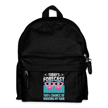 Synchronschwimmen Kunstschwimmen Wassersport - Kinder Rucksack - Schwarz - Vorne
