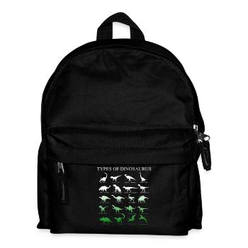 dinosaure - Sac à dos Enfant - noir - Devant