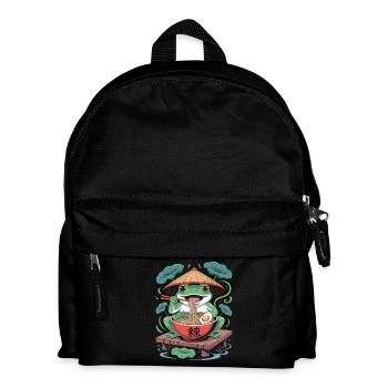 Aventure de plaisir Frosch Ramen avec des plats asiatiques - Sac à dos Enfant - noir - Devant