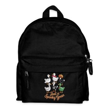Nur eine gruselige Gans Halloween-Stimmung - Kinder Rucksack - Schwarz - Vorne