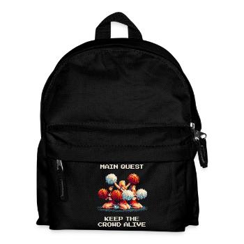 Main Quest: Keeping the Audience Awake | Cheerleading - Kids' Backpack - black - Front