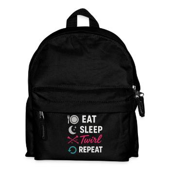 Baton Twirler Majorette Captain Squad Club - Kids' Backpack - black - Front