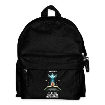 Café : L'OG Respawn | Barista Expresso - Sac à dos Enfant - noir - Devant