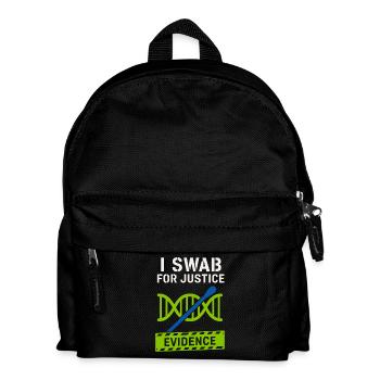 Chimiste médico-légal, Laboratoire criminel, Toxicologie - Sac à dos Enfant - noir - Devant
