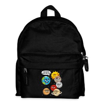 Space Planets Astronomy - Kids' Backpack - black - Front