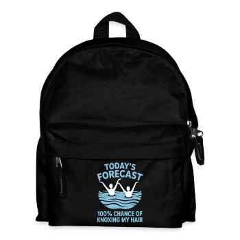 Synchronschwimmen Kunstschwimmen Wassersport - Kinder Rucksack - Schwarz - Vorne