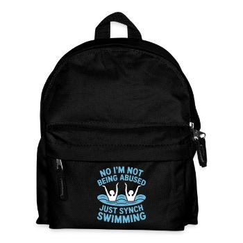 Synchronschwimmen Kunstschwimmen Wassersport - Kinder Rucksack - Schwarz - Vorne