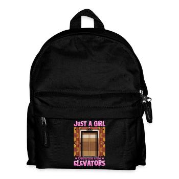 Elevator toddler & kids - Kids' Backpack - black - Front