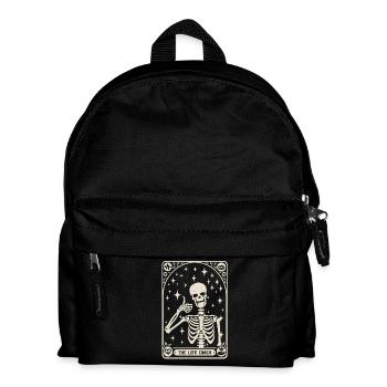 The Life Coach Motivational Speaker Tarot Card - Kids' Backpack - black - Front