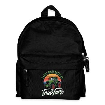 Tractor Kids Farm Lifestyle - Kinder Rucksack - Schwarz - Vorne