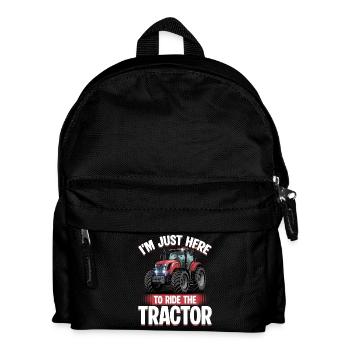 Tractor Kids Farm Lifestyle - Kinder Rucksack - Schwarz - Vorne