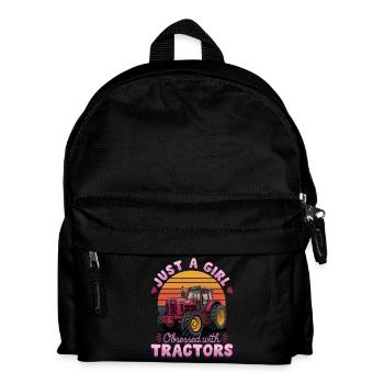 Tractor Kids Farm Lifestyle - Kinder Rucksack - Schwarz - Vorne