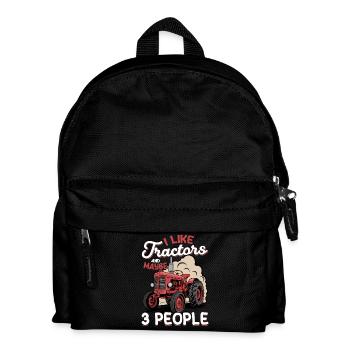 Tractor Kids Farm Lifestyle - Kinder Rucksack - Schwarz - Vorne