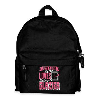 Glazier Sarcasm Level Based On Workplace Dumb - Kids' Backpack - black - Front