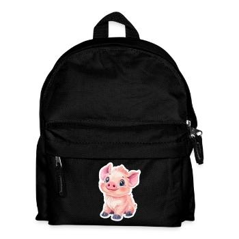 Porc Porcelet - Sac à dos Enfant - noir - Devant