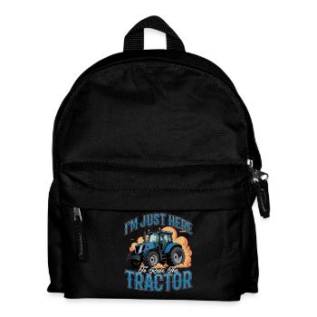 Tractor Kids Farm Lifestyle - Kinder Rucksack - Schwarz - Vorne