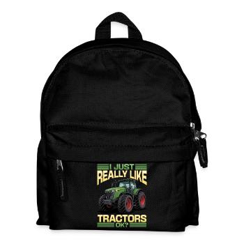 Tractor Kids Farm Lifestyle - Kinder Rucksack - Schwarz - Vorne
