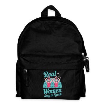 Synchronschwimmen Kunstschwimmen Wassersport - Kinder Rucksack - Schwarz - Vorne