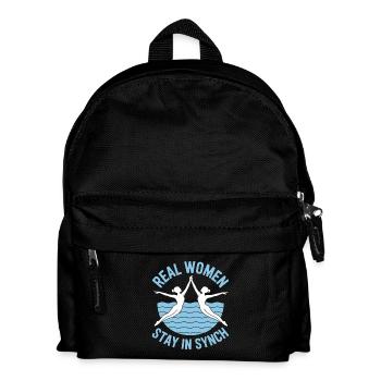 Synchronschwimmen Kunstschwimmen Wassersport - Kinder Rucksack - Schwarz - Vorne