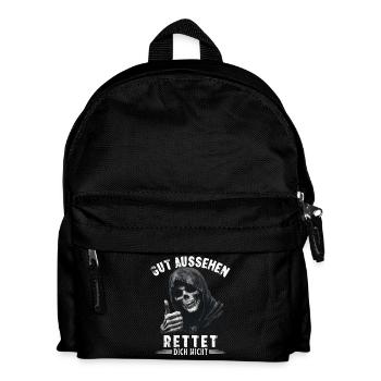 Dire qu'être beau ne vous sauvera pas, Grim Reaper - Sac à dos Enfant - noir - Devant