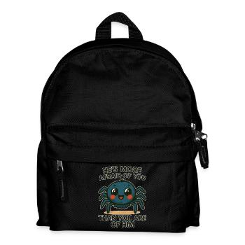 Spider Cute Spider Cartoon - Kids' Backpack - black - Front