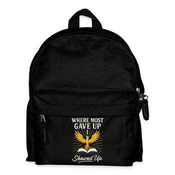 Staff for Alternative Education Teacher Second - Kids' Backpack - black - Front