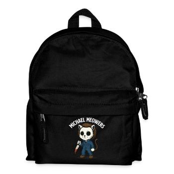 Michael Meowers Spooky Halloween Cat Parody - Kids' Backpack - black - Front