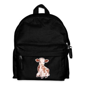 Cow - Kids' Backpack - black - Front