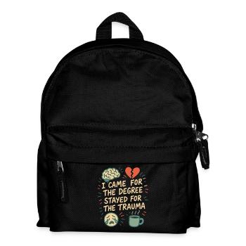 Zukünftiger Psychologe Diagnostizieren Mir - Kinder Rucksack - Schwarz - Vorne