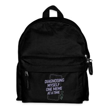 Zukünftiger Psychologe Diagnostizieren Mir - Kinder Rucksack - Schwarz - Vorne