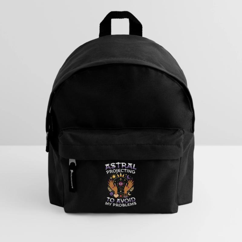 Astral Projecting To Avoid My Problems Esotericism Kids' Backpack